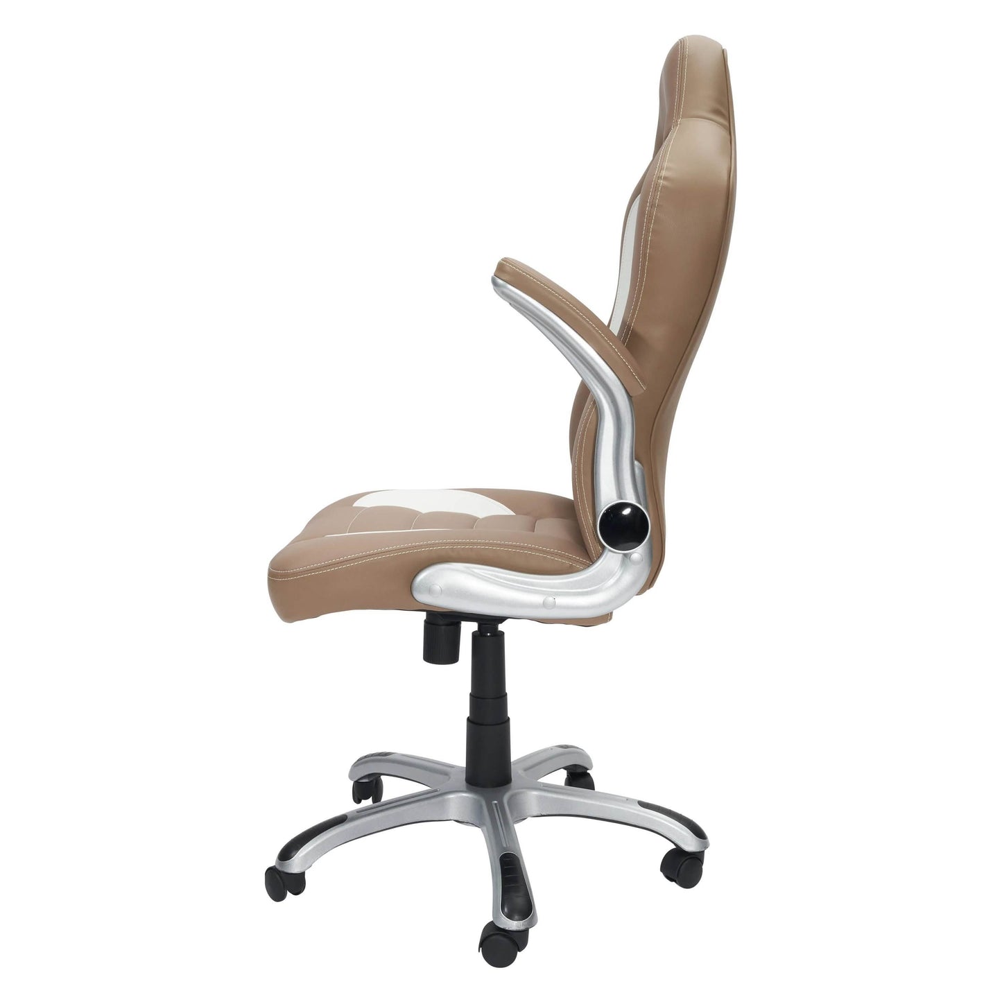 High Back Executive Sport Race Office Chair With Flip-up Arms DailySale