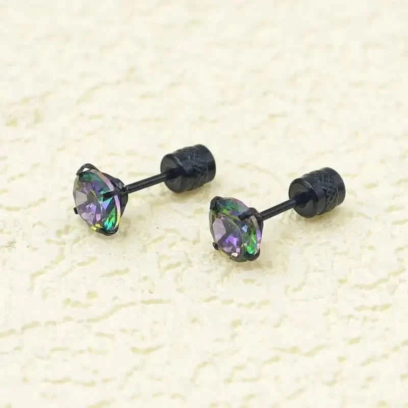 High-End Synthetic Zirconia Earrings DailySale