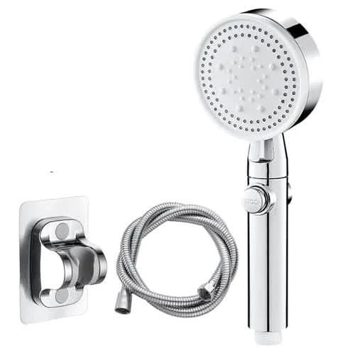 High-Pressure Shower Head 5-Modes Adjustable Faucet Aerator Water Saving DailySale
