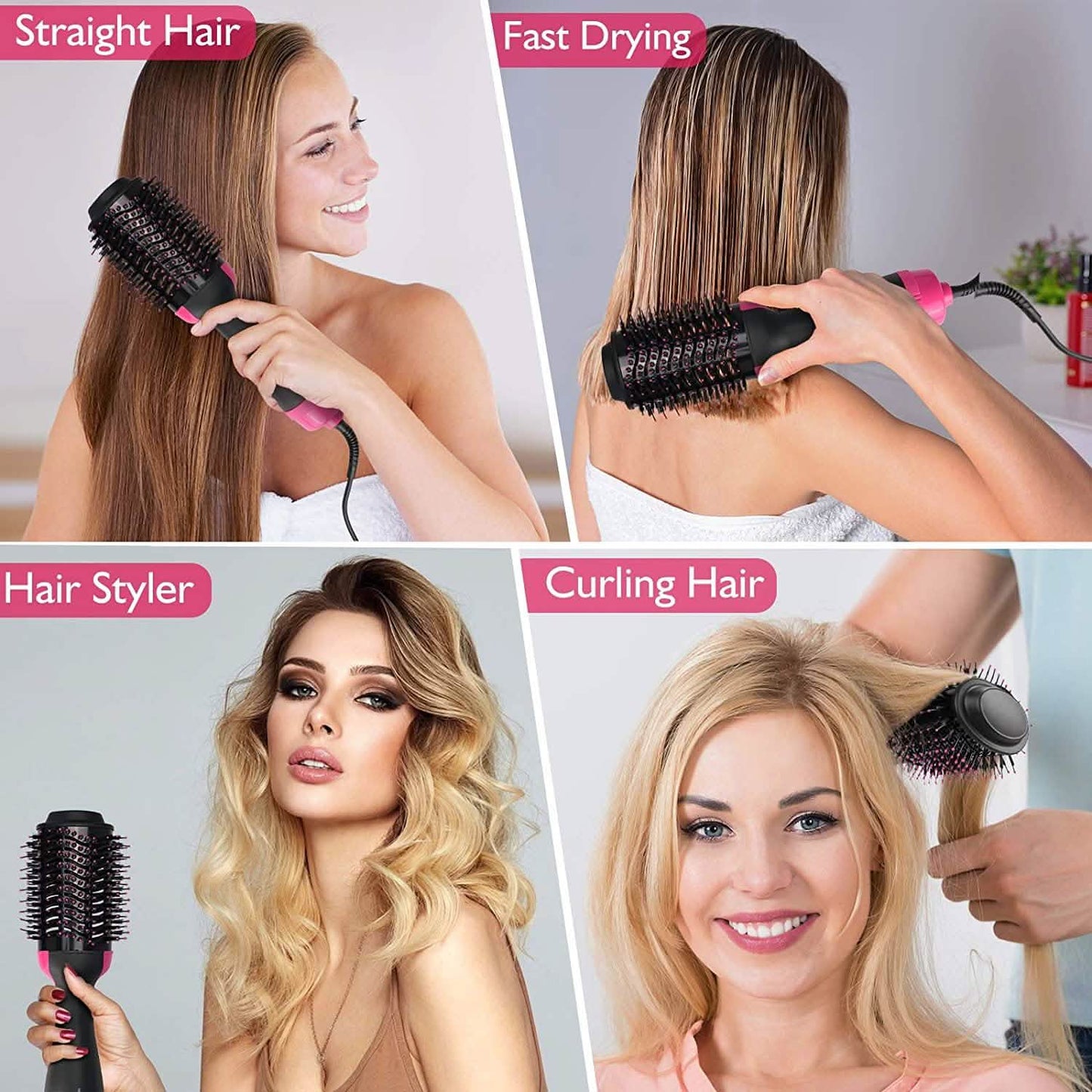 HIPPIH Hot Air Brush Styler and Dryer DailySale