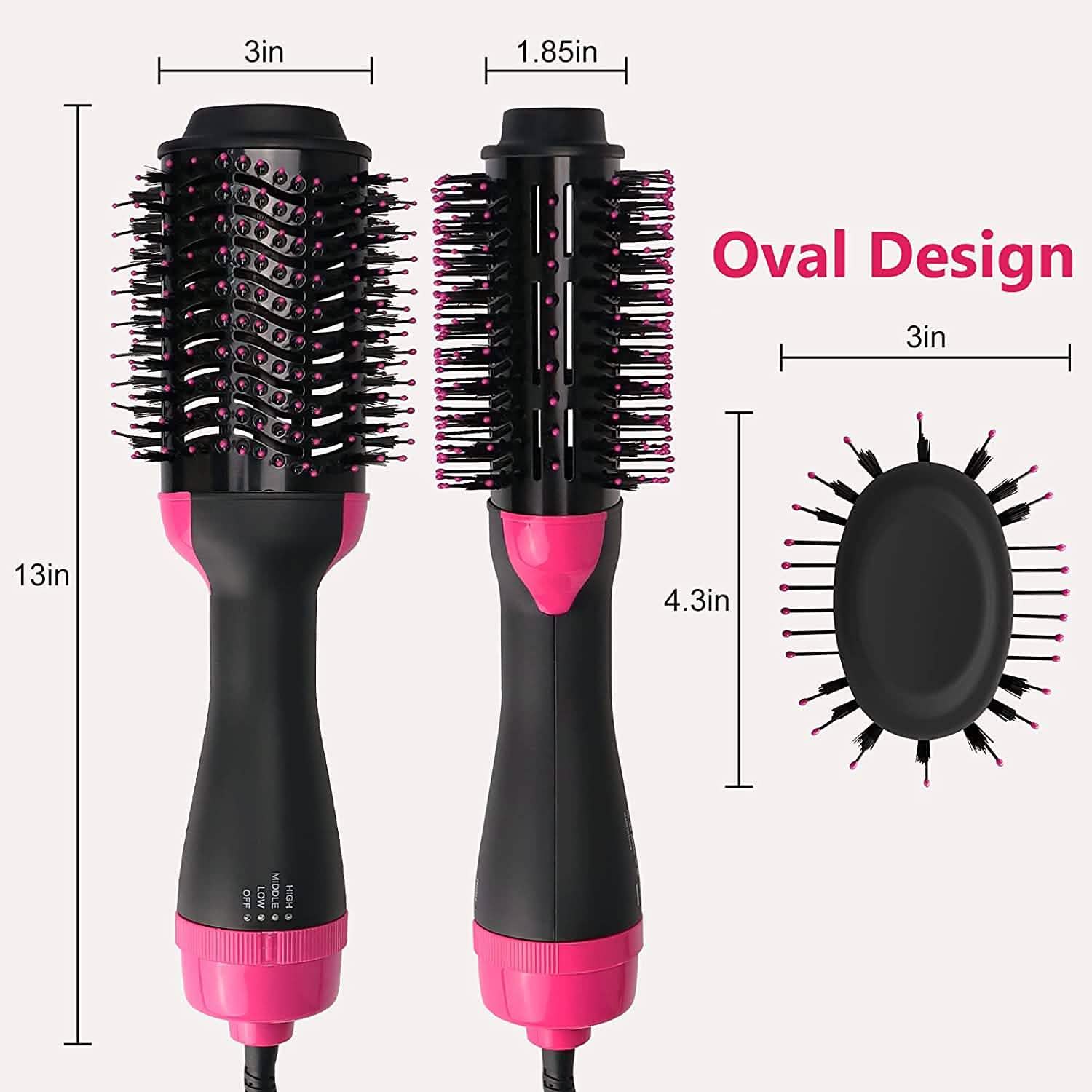 HIPPIH Hot Air Brush Styler and Dryer DailySale