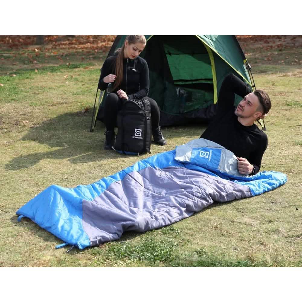 HOLLEGEND Sleeping Bag - Envelope Lightweight Portable DailySale