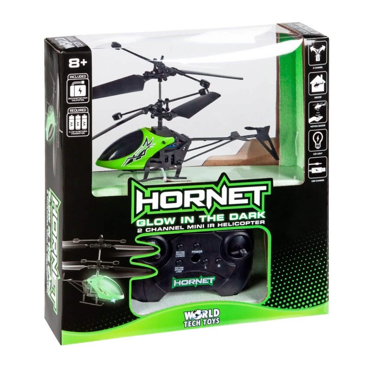 Hornet Glow in the Dark 2CH IR Helicopter DailySale