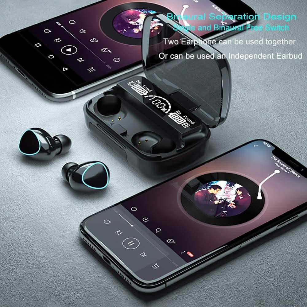 Hornorm Bluetooth 5.1 Earphones Auto Pairing Bluetooth Headphones DailySale