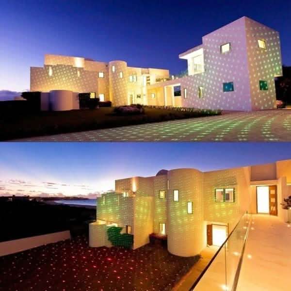 Hot Outdoor Indoor Waterproof Green & Red Laser Projector Light DailySale