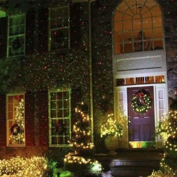 Hot Outdoor Indoor Waterproof Green & Red Laser Projector Light DailySale