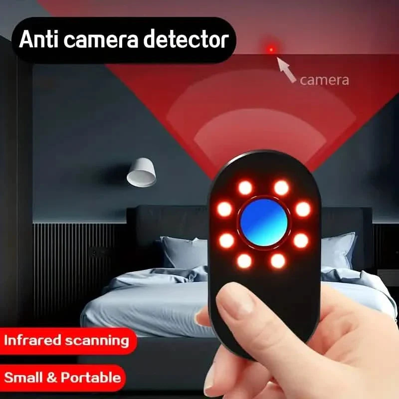 Hotel Hidden Camera Detector Finder, Infrared Detector, Travel Mini Portable Anti-Peeping Anti-Monitoring Camera Scanner DailySale