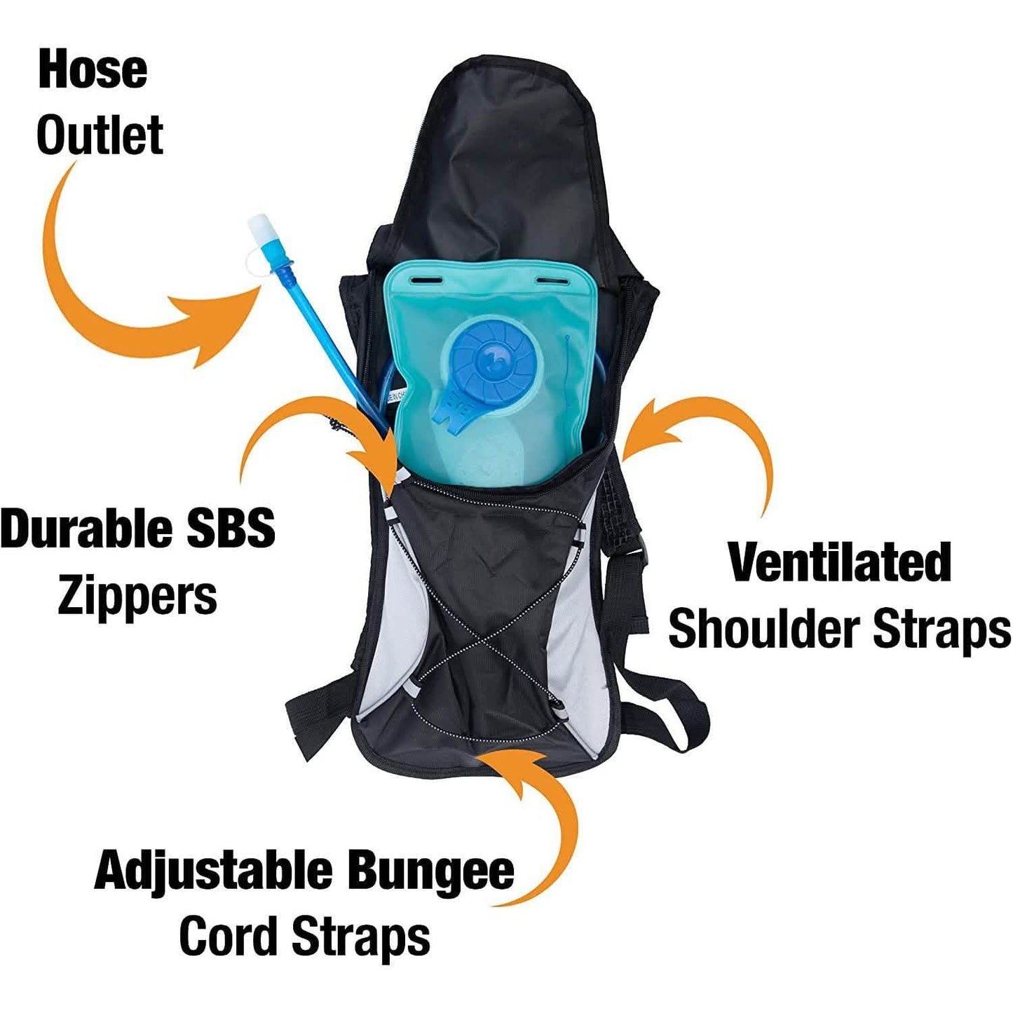 Hydration Backpack - Insulated Water Bladder DailySale