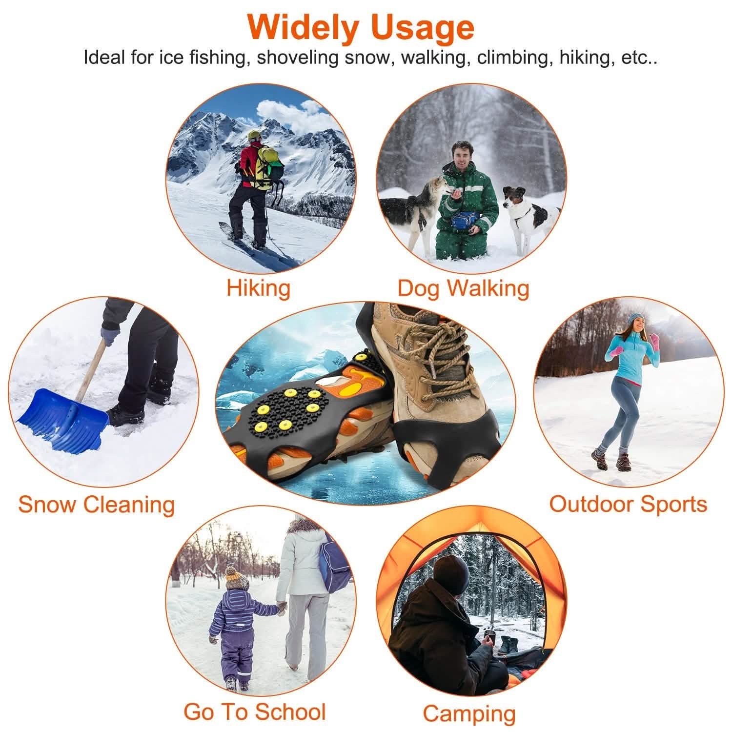 Ice Snow Grips Anti Slip Over Shoe DailySale