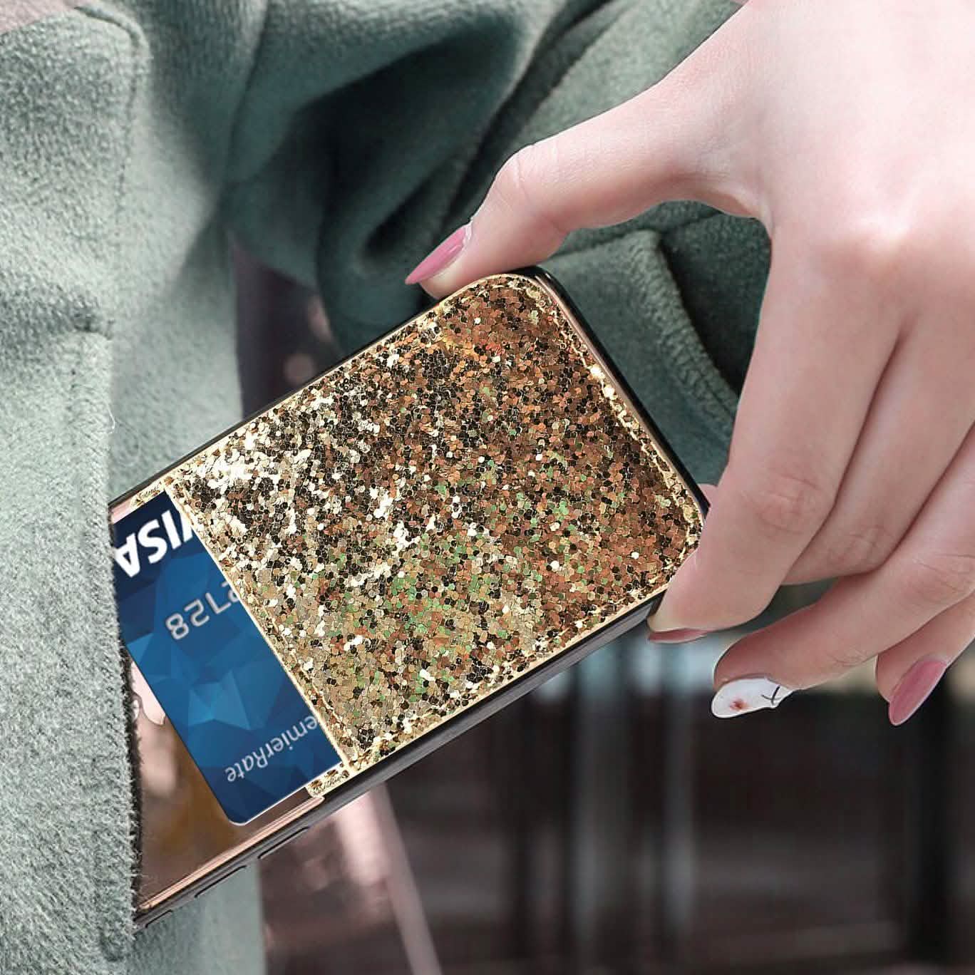 iFab Stick-On ID, Credit Card Wallet Phone Case for iPhone, Android Smartphones DailySale