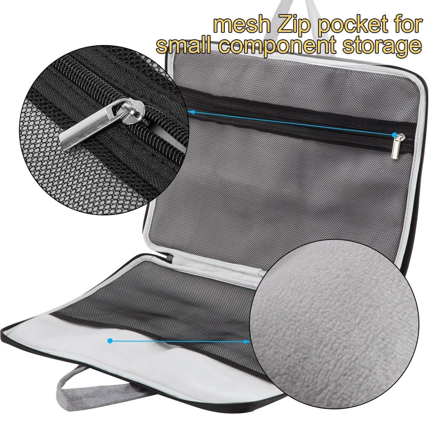 IMAGE 14 " Laptop Sleeve Travel Storage Case Pouch Cover with Pockets DailySale