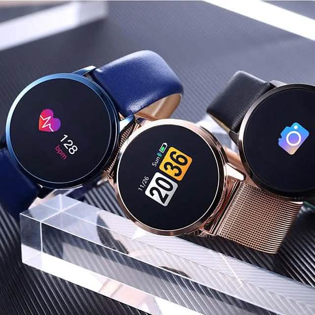 IMOSI Q8 Smartwatch Stainless Steel BT Fitness Tracker DailySale