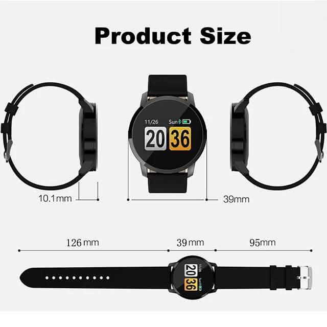 IMOSI Q8 Smartwatch Stainless Steel BT Fitness Tracker DailySale