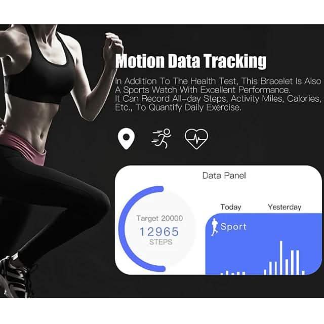 IMOSI Q8 Smartwatch Stainless Steel BT Fitness Tracker DailySale