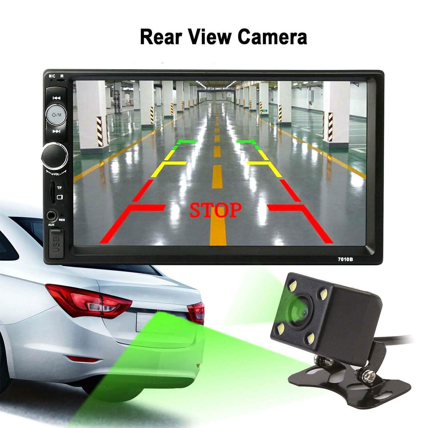 iMountek 7 Inches Universal Wireless Car MP5 Player with Rear View Camera DailySale