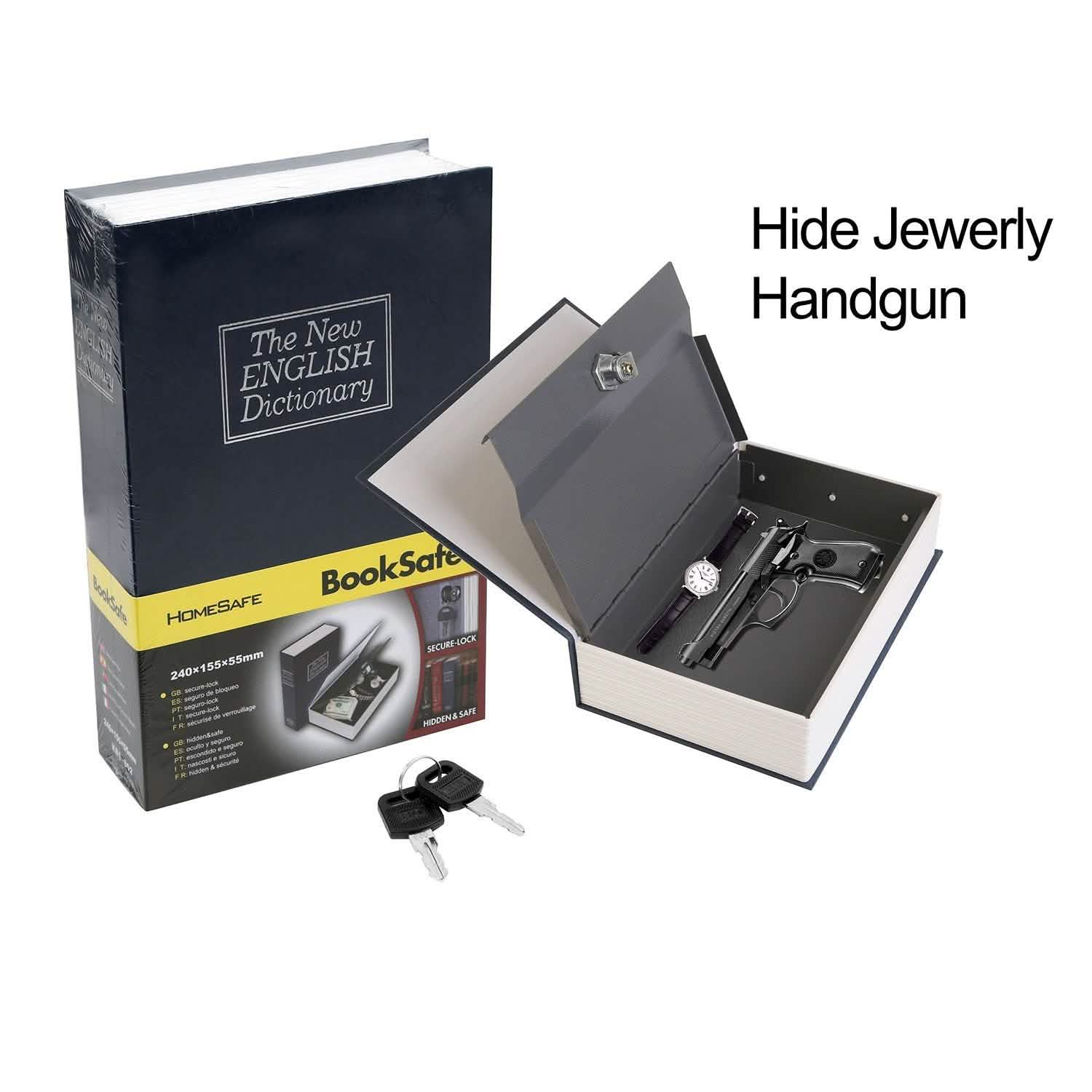 iMountek Dictionary Safe Secret Diversion Book Metal Box DailySale