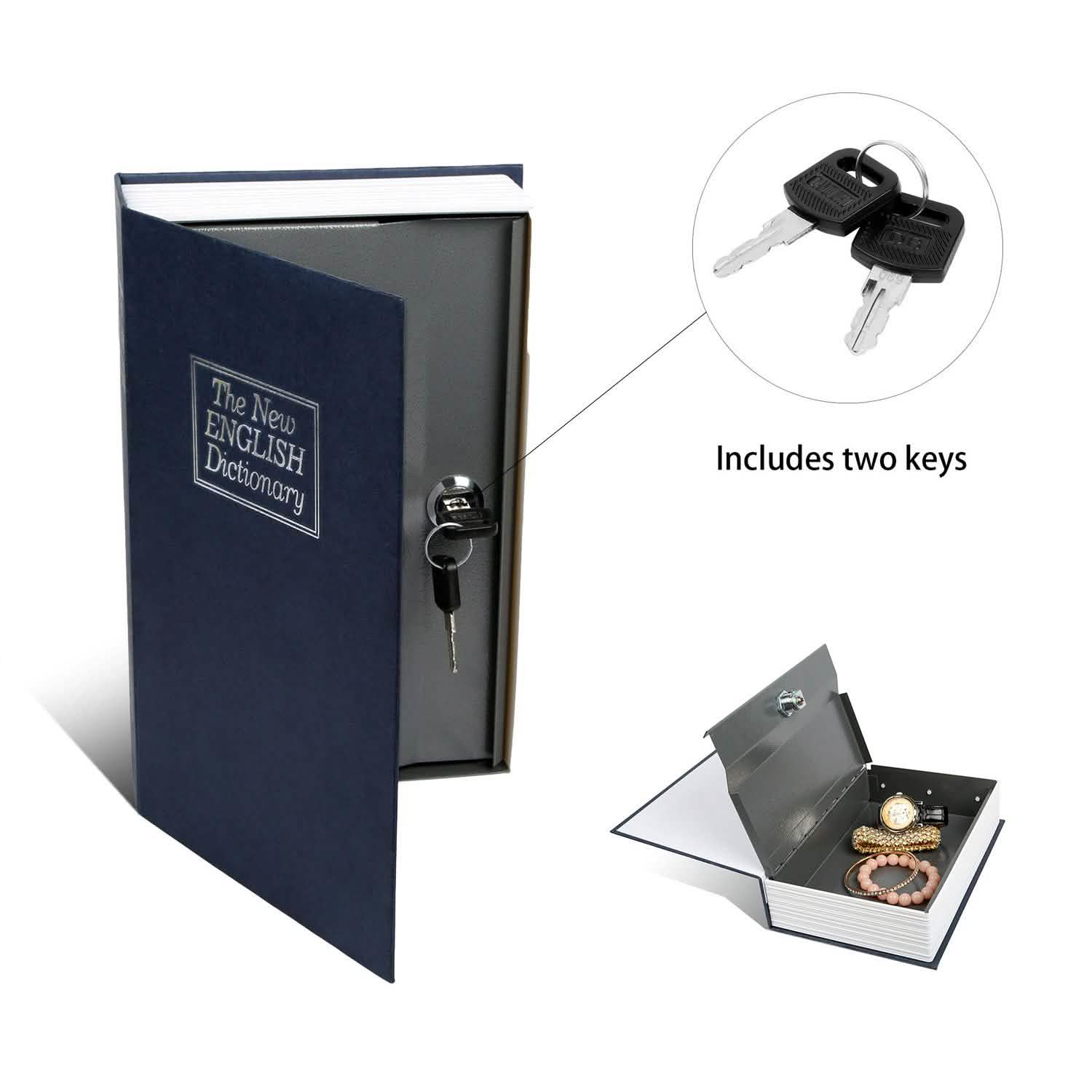 iMountek Dictionary Safe Secret Diversion Book Metal Box DailySale