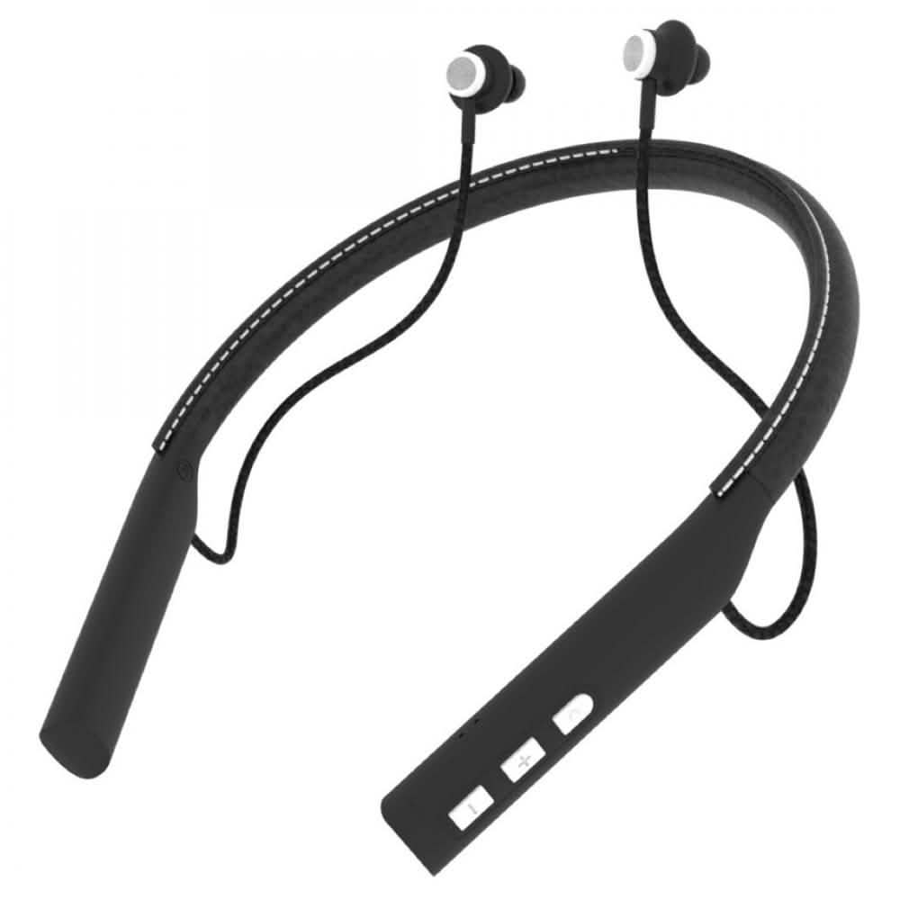 IMPECCA EBN-500BT Bluetooth Leather Neckband Stereo Earphone DailySale
