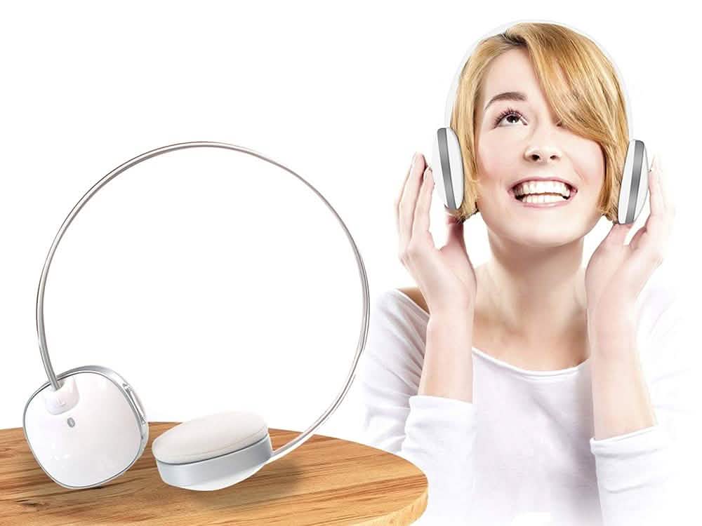 Impecca HSB100W Bluetooth Stereo Headset with Built in Microphone DailySale