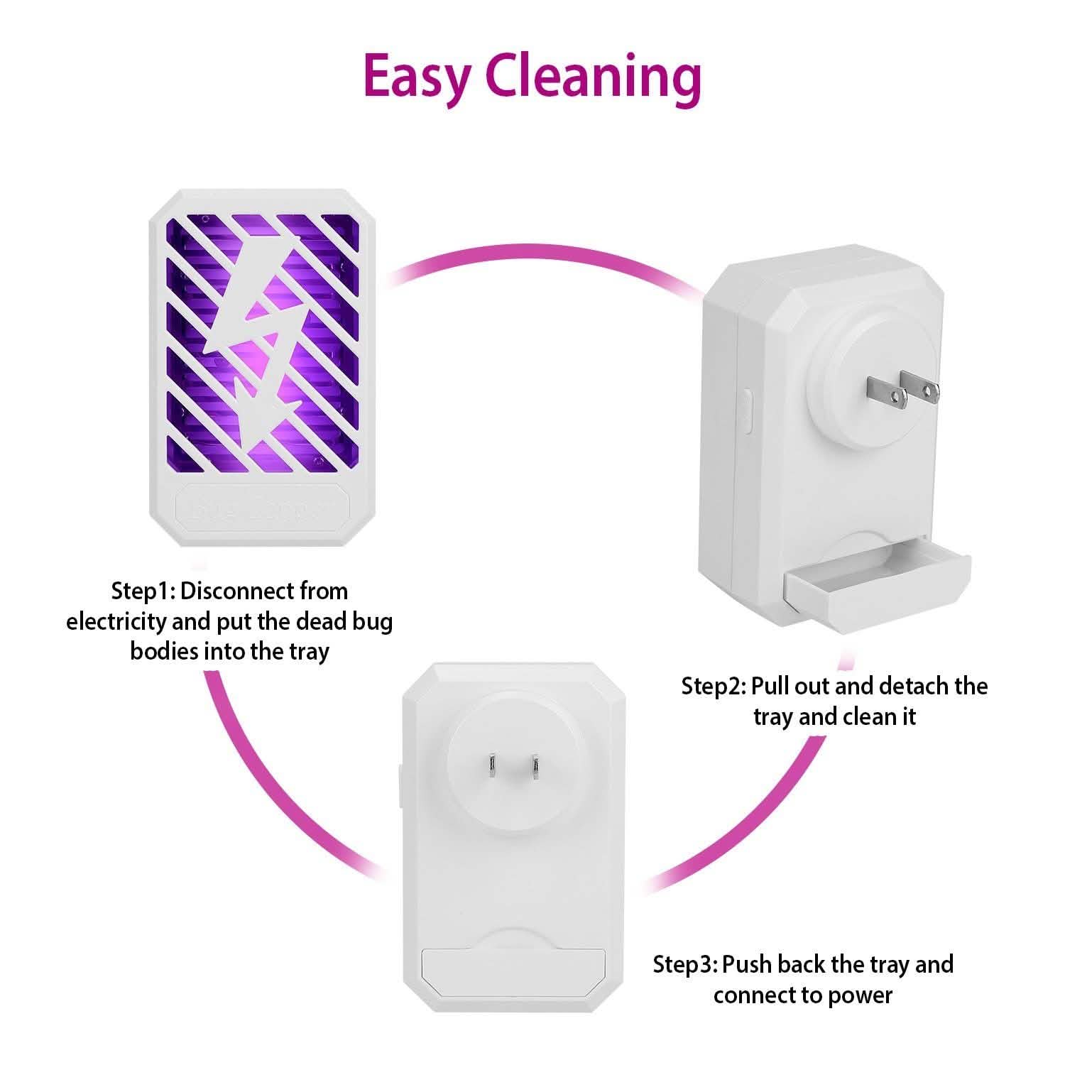 Indoor Plug In Bug Electric Zapper DailySale
