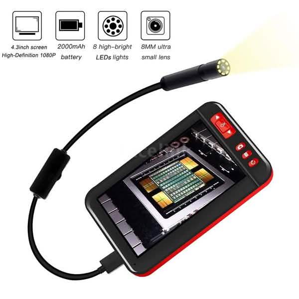 Industrial Endoscope Borescope Inspection Camera Built-in DailySale