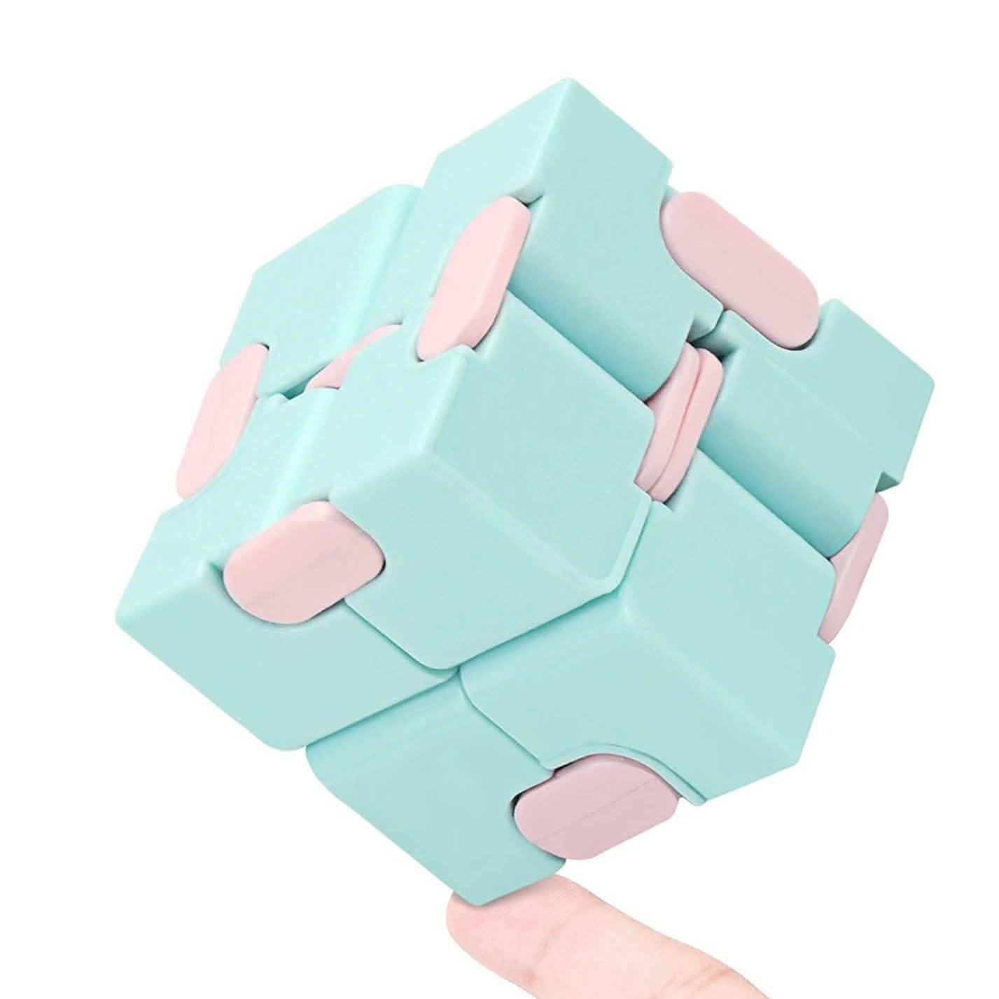 Infinity Cube Fidget Toy Stress Relieving Fidgeting Game DailySale
