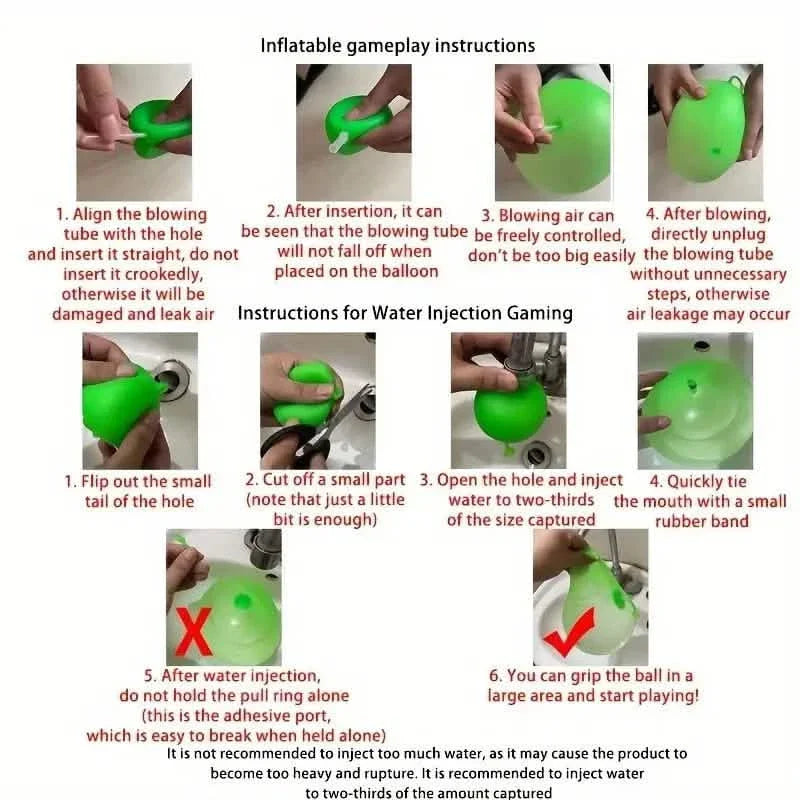 Inflated Ball Bubble Ball Water-Filled Transparent Bubble Ball TPR Inflated Ball DailySale