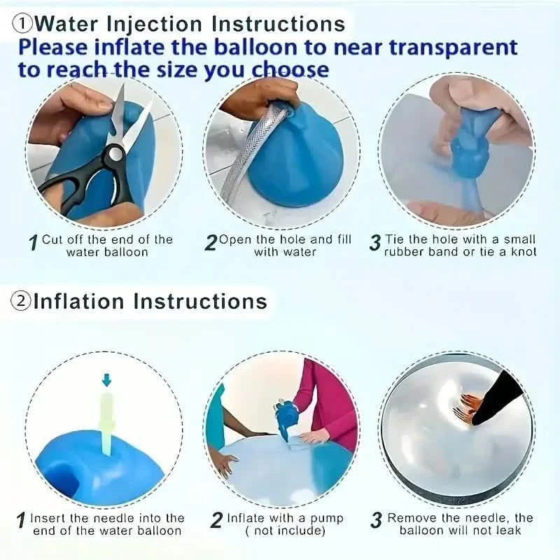 Inflated Ball Bubble Ball Water-Filled Transparent Bubble Ball TPR Inflated Ball DailySale