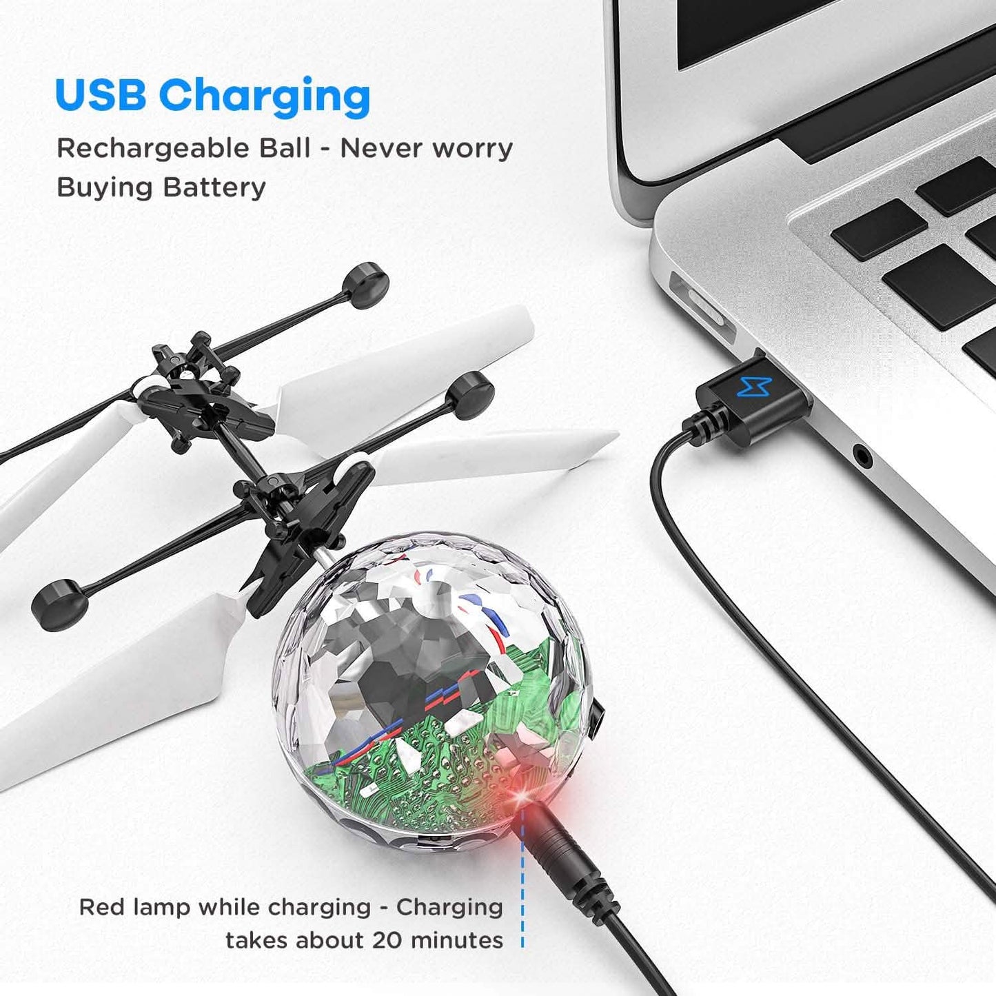 Infrared Induction RC Flying Toy DailySale