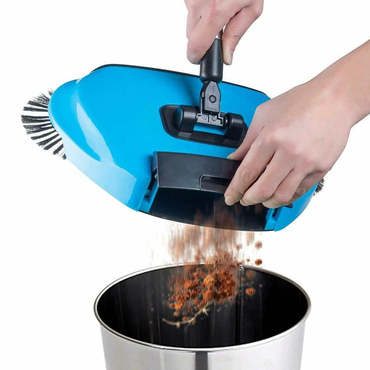 Innovative Living Spin Sweeper II-296 Triple Rotating Spin Sweeper Brush DailySale