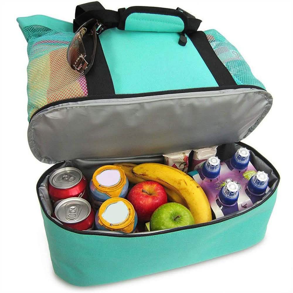 Insulated Cooler Beach Bag DailySale