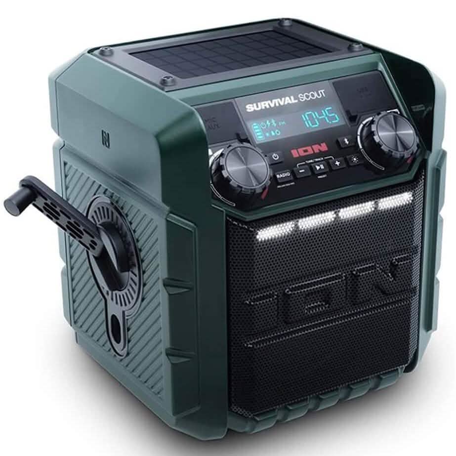 ION Audio iPA95 Survival Scout Solar Energy Speaker/Radio (Refurbished) DailySale