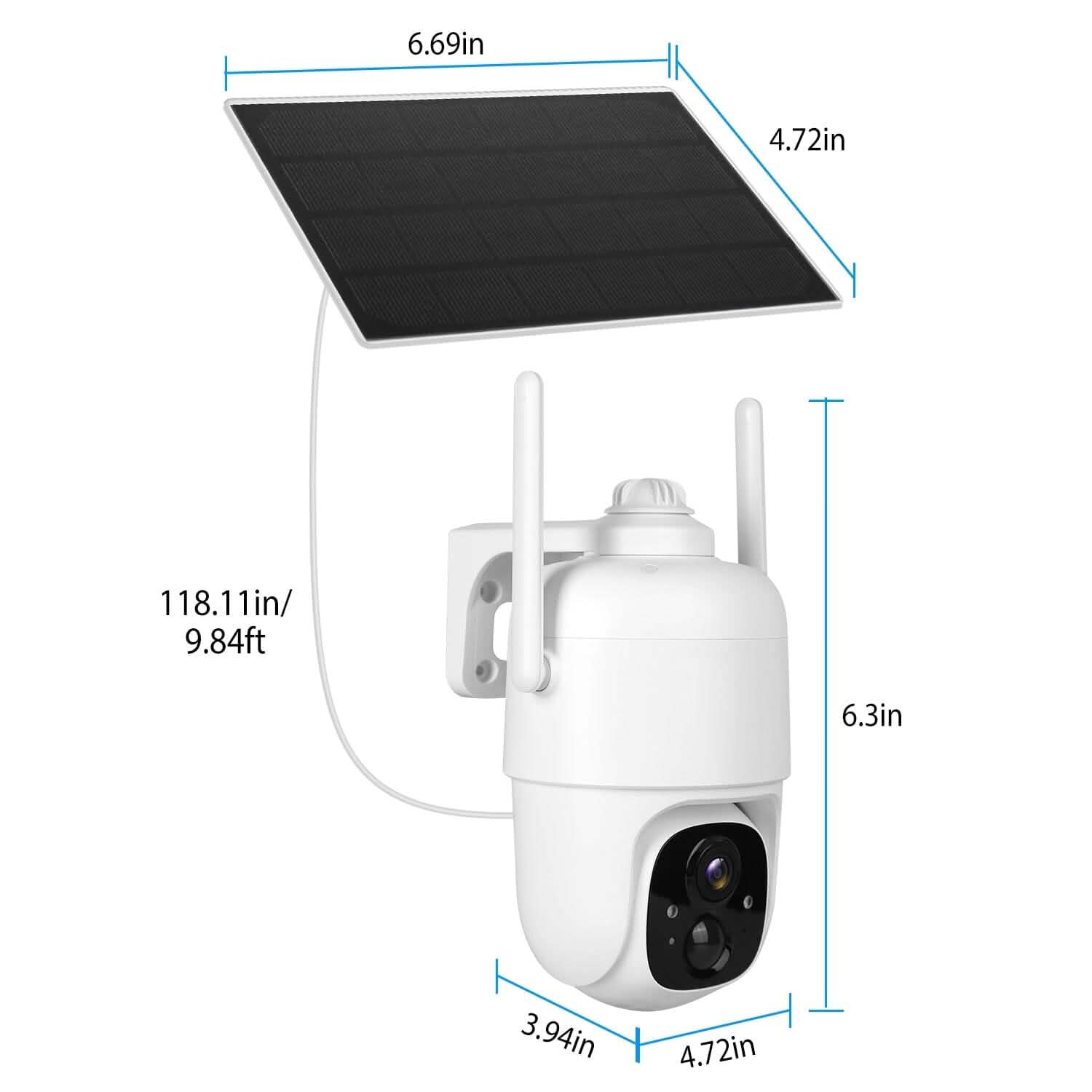 IP65 Solar Wireless Security Camera DailySale