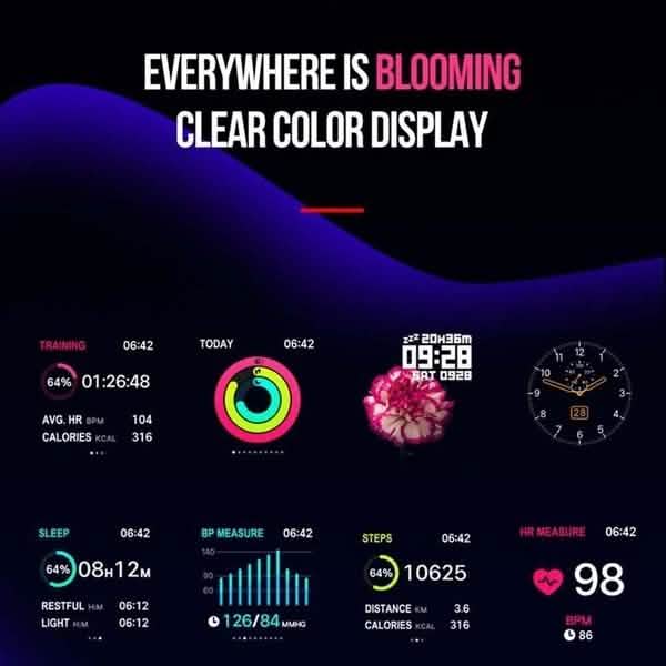 IP67 Waterproof Bluetooth  Sport Smart Watch DailySale