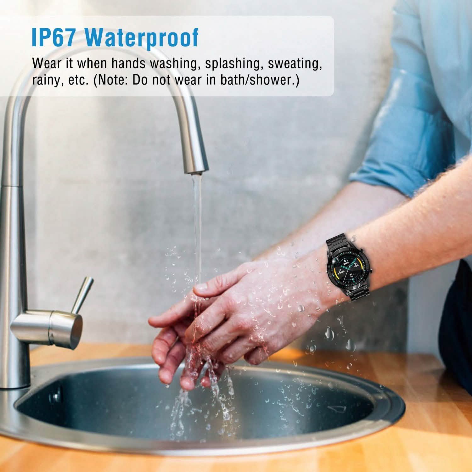 IP67 Waterproof Wireless Smartwatch Fitness Tracker DailySale