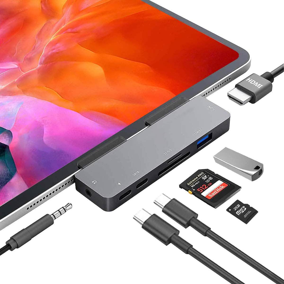 iPad Pro USB C Hub DailySale