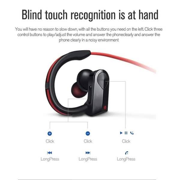 IPX5 Waterproof Shock Bass Stereo Wireless Bluetooth Headphone DailySale