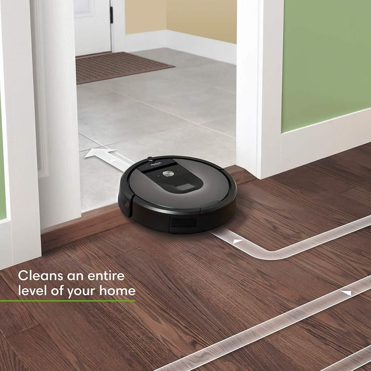 iRobot Roomba 960 Robot Vacuum - Wi-Fi Connected Mapping Works with Alexa (Refurbished) DailySale