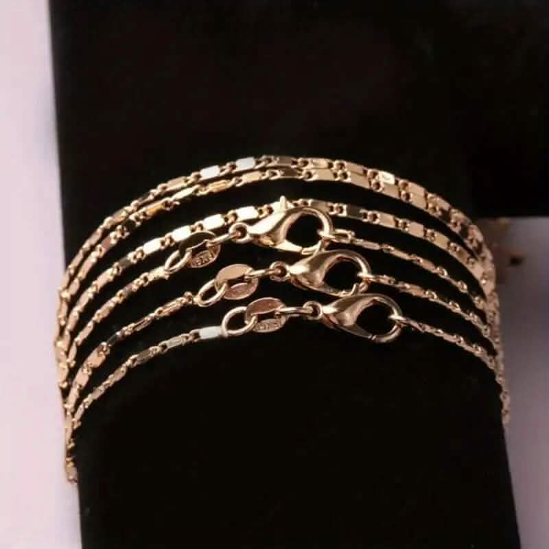 Italian 18K Gold Plated Punk Chain Necklace DailySale