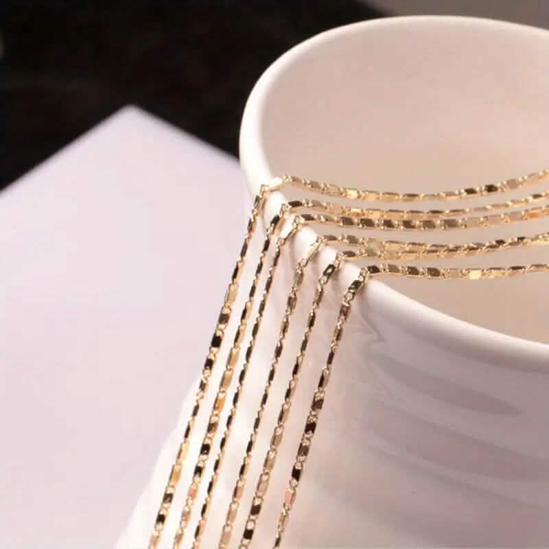 Italian 18K Gold Plated Punk Chain Necklace DailySale