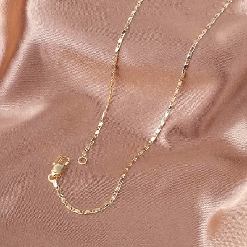 Italian 18K Gold Plated Punk Chain Necklace DailySale