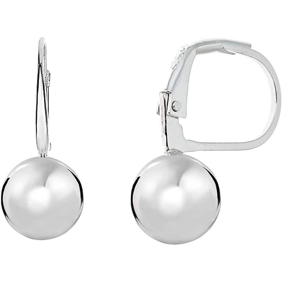 Italian Sterling Silver 6mm Leverback Ball Earrings DailySale