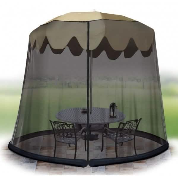 Outdoor 9-Foot Umbrella Table Screen DailySale