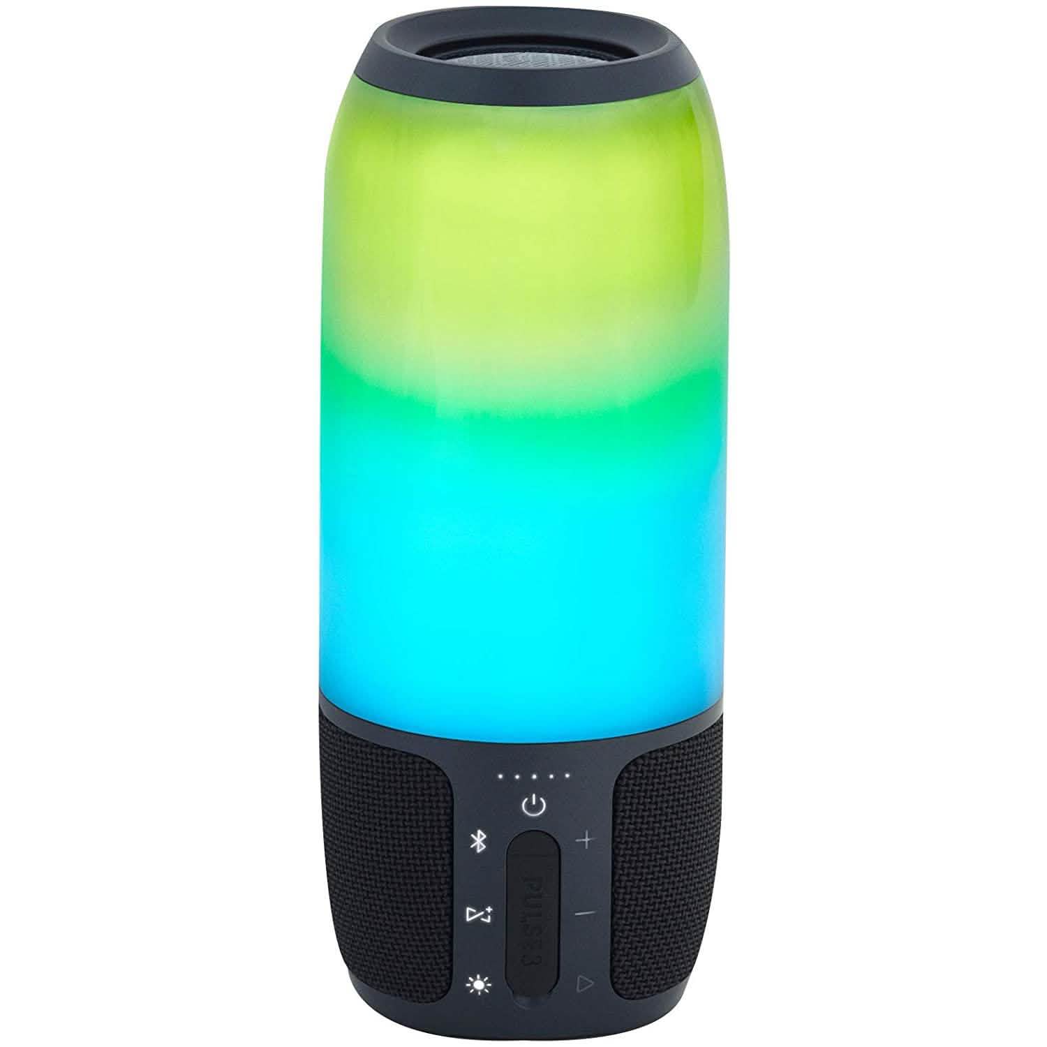 JBL Pulse 3 Wireless Bluetooth IPX7 Waterproof Speaker Black DailySale
