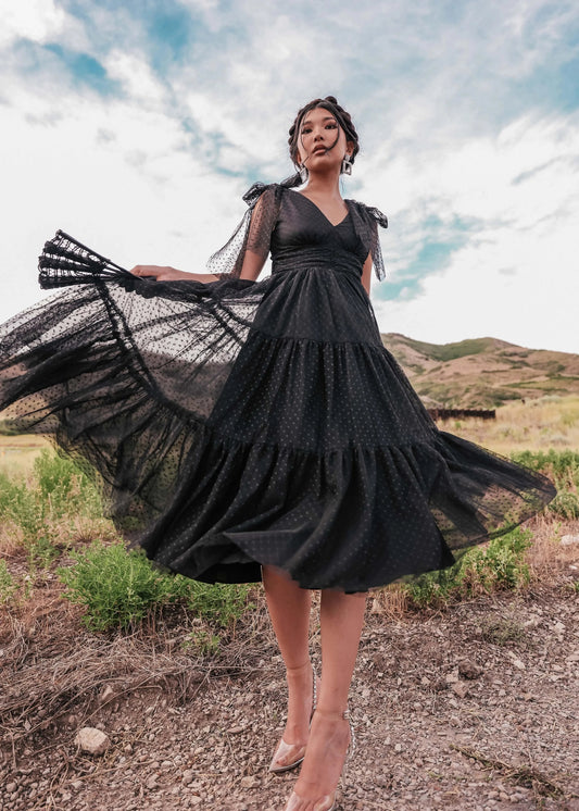 Jeanne Dress Black JessaKae