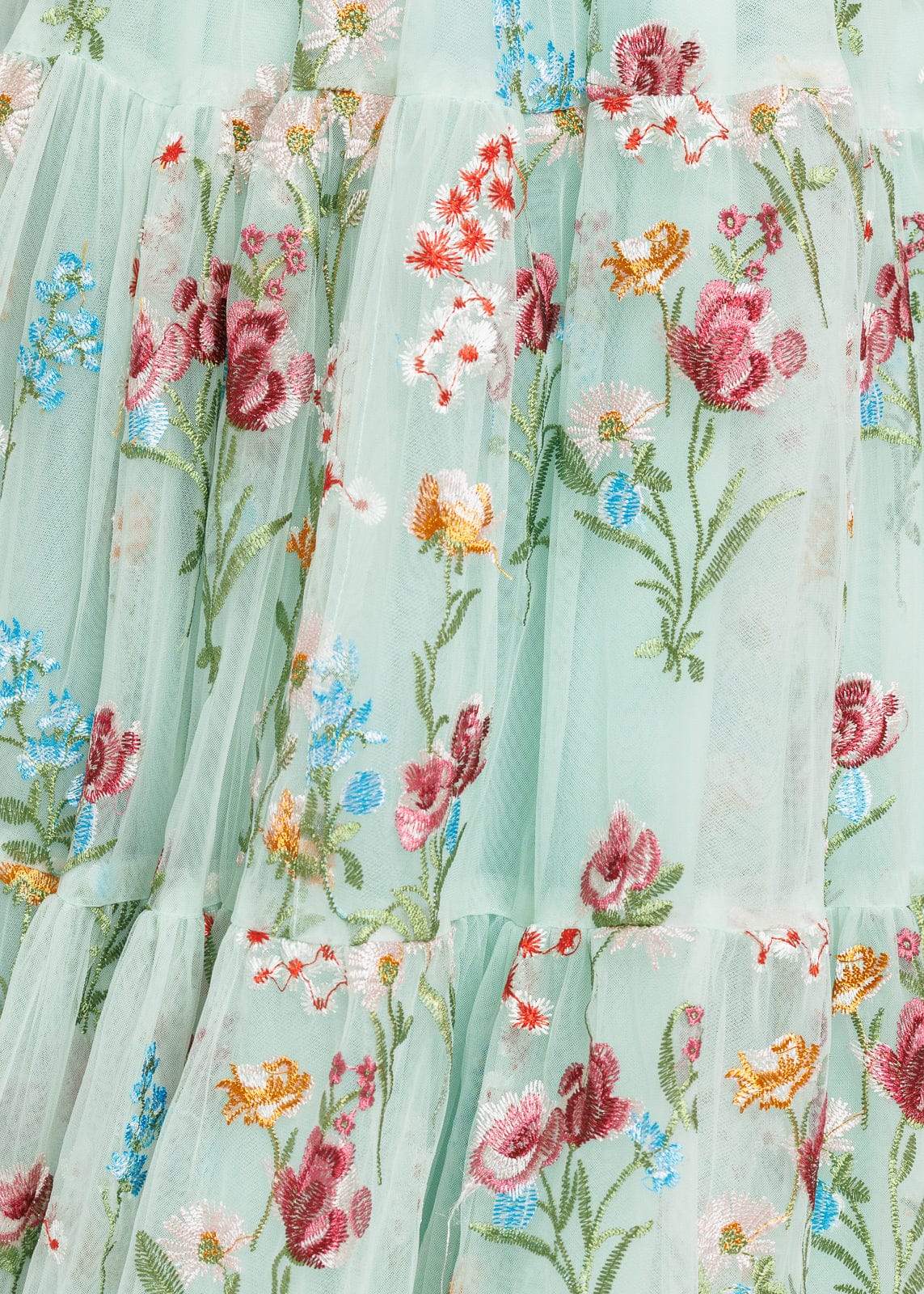 Margaret Floral Midi Dress Green JessaKae