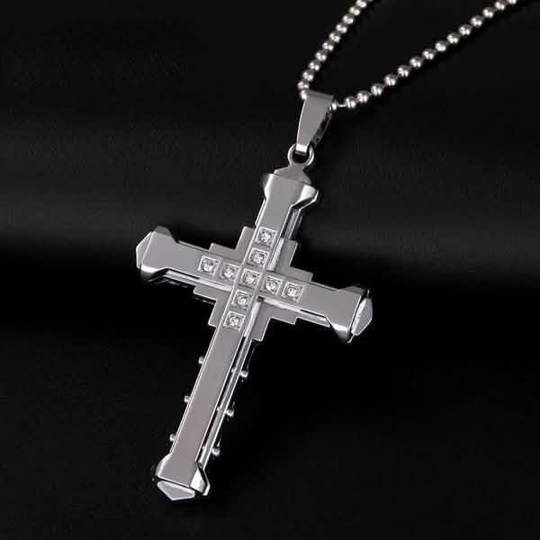 Jesus Cross Pendant Necklace Jewelry DailySale
