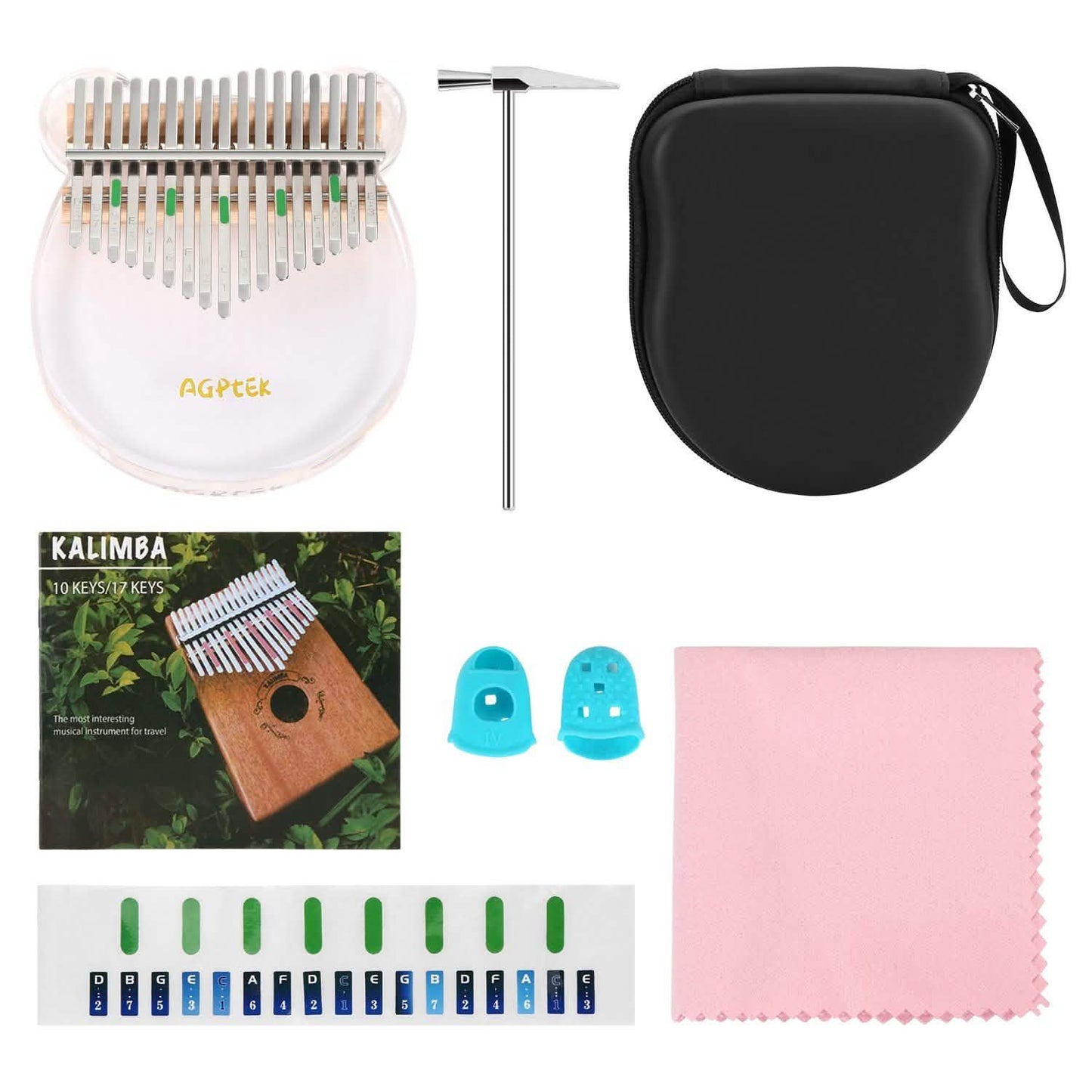 Kalimba 17 Keys Thumb Piano DailySale