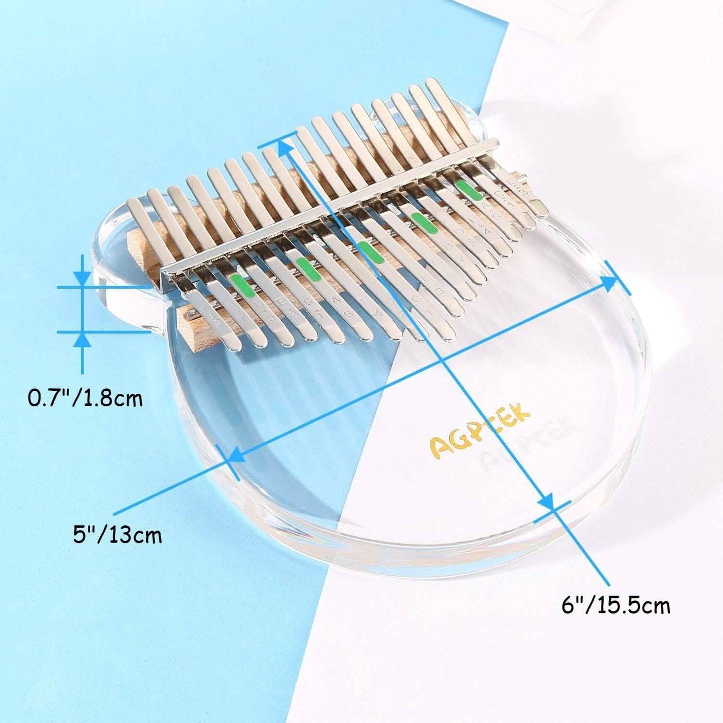 Kalimba 17 Keys Thumb Piano DailySale
