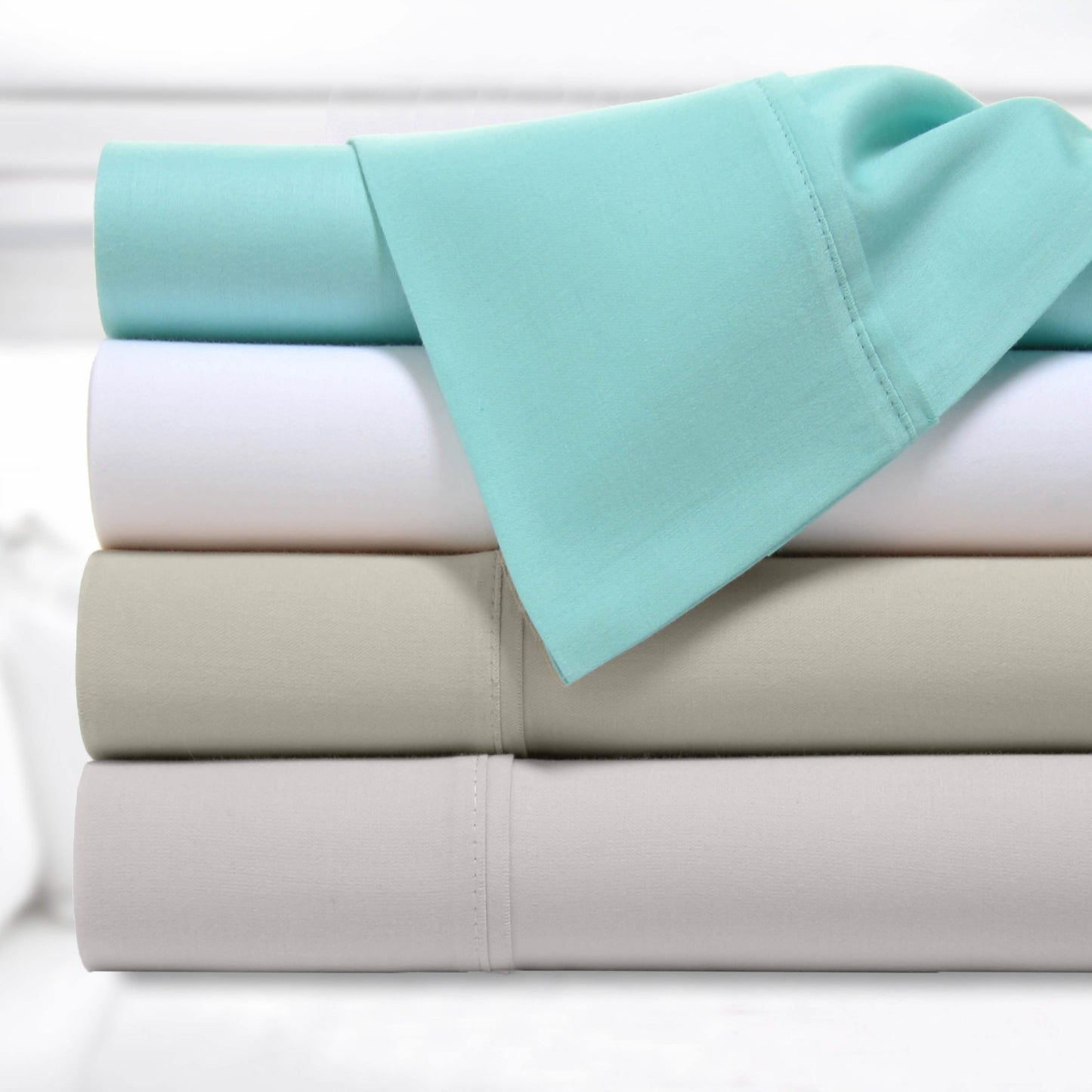 Kathy Ireland 300 Thread Count Organic Cotton Percale Sheet Sets DailySale